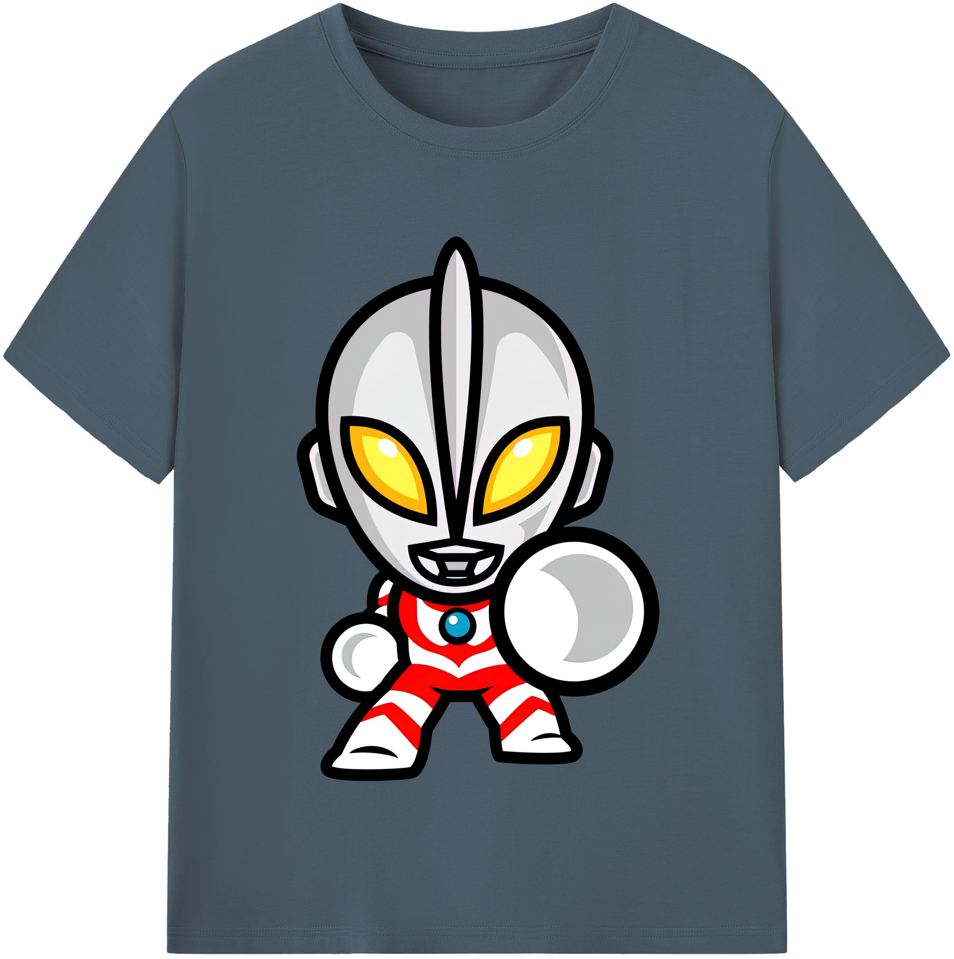 （画像用） ウルトラマン Ultraman 綿100％半袖Tシャツ（フロントプリント）